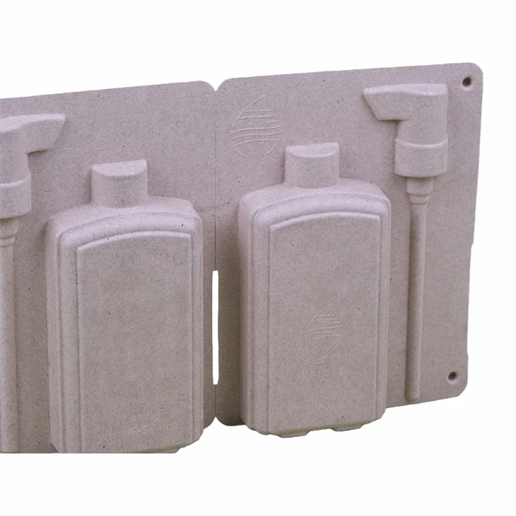 Pulp Molded Shampoo Bottle Packaging factory